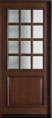 Mahogany Solid Wood Front Entry Door - Single 