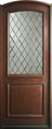 Mahogany Solid Wood Front Entry Door - Single 