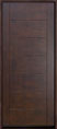 Mahogany Solid Wood Front Entry Door - Single 