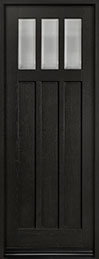 Mahogany Solid (Euro Technology) Wood Entry Door - Single 