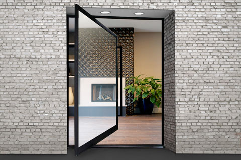 Modern Steel Exterior Door EST-W1 Gallery
