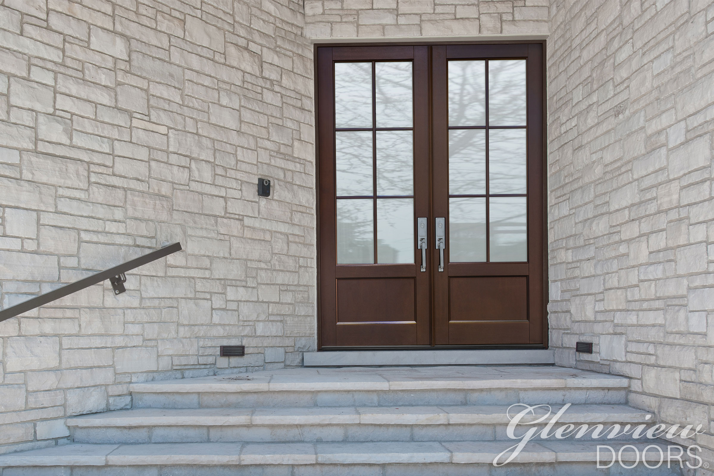 Custom Wood Front Entry Doors | Classic Wood Entry Door DB-106P DD - Glenview Doors  in Chicago
