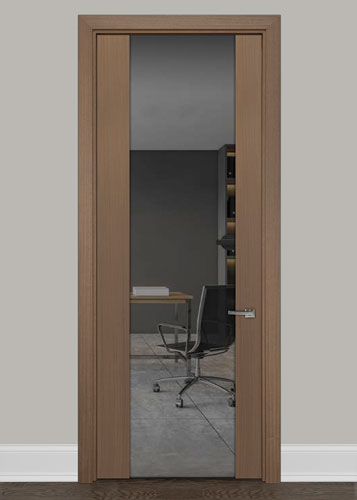 Modern Interior Door Model: LUX-GIF6_Oak-Traditional