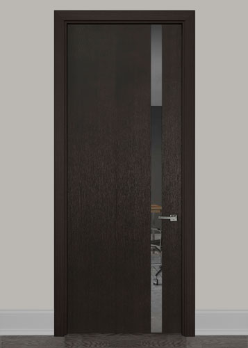 Modern Interior Door Model: LUX-GIL3_Oak-Espresso
