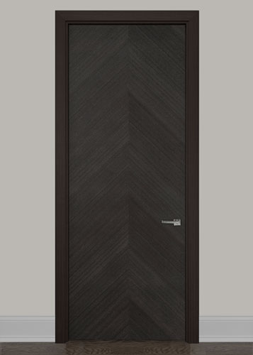 Modern Interior Door Model: LUX-S715_Mahogany-Espresso