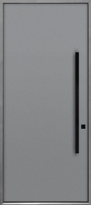 Aluminum Exterior Aluminum Clad Wood Front Door  - GD-ALU-A1B 