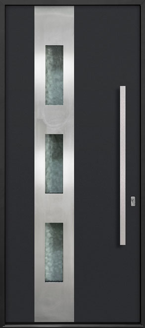 Aluminum Exterior Aluminum Clad Wood Front Door  - GD-ALU-C3 CST