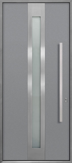 Aluminum Exterior Aluminum Clad Wood Front Door  - GD-ALU-D4 
