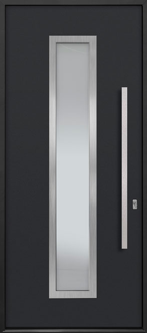 Aluminum Exterior Aluminum Clad Wood Front Door  - GD-ALU-E4 
