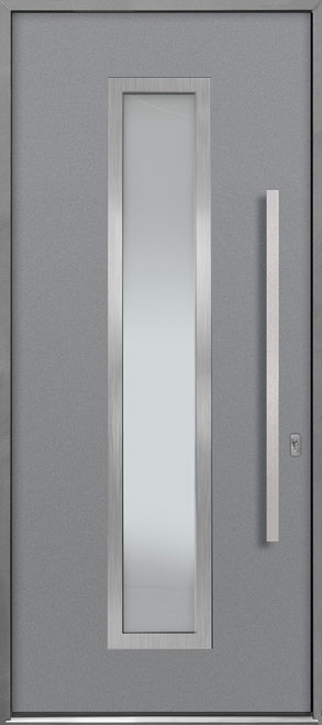 Aluminum Exterior Aluminum Clad Wood Front Door  - GD-ALU-E4 CST
