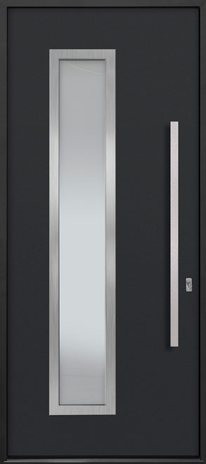 Aluminum Exterior Aluminum Clad Wood Front Door  - GD-ALU-E5 