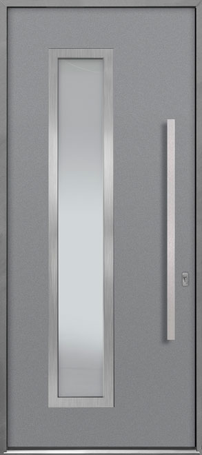 Aluminum Exterior Aluminum Clad Wood Front Door  - GD-ALU-E5 
