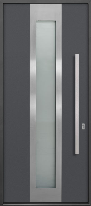 Aluminum Exterior Aluminum Clad Wood Front Door  - GD-ALU-F4 