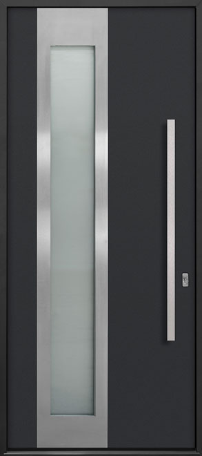 Aluminum Exterior Aluminum Clad Wood Front Door  - GD-ALU-F5 