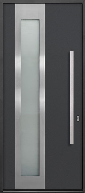 Aluminum Exterior Aluminum Clad Wood Front Door  - GD-ALU-F5 