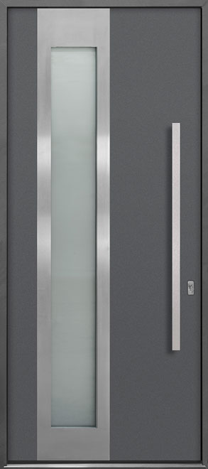 Aluminum Exterior Aluminum Clad Wood Front Door  - GD-ALU-F5 