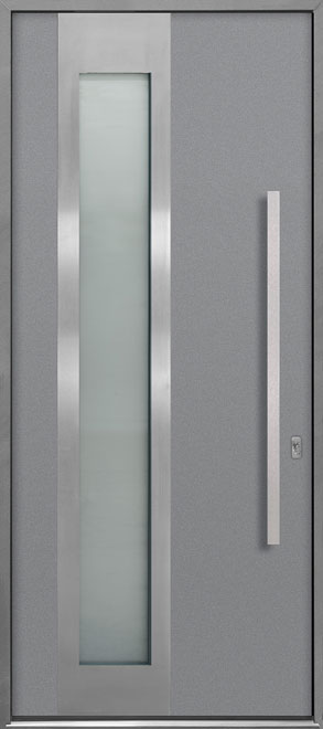 Aluminum Exterior Aluminum Clad Wood Front Door  - GD-ALU-F5 