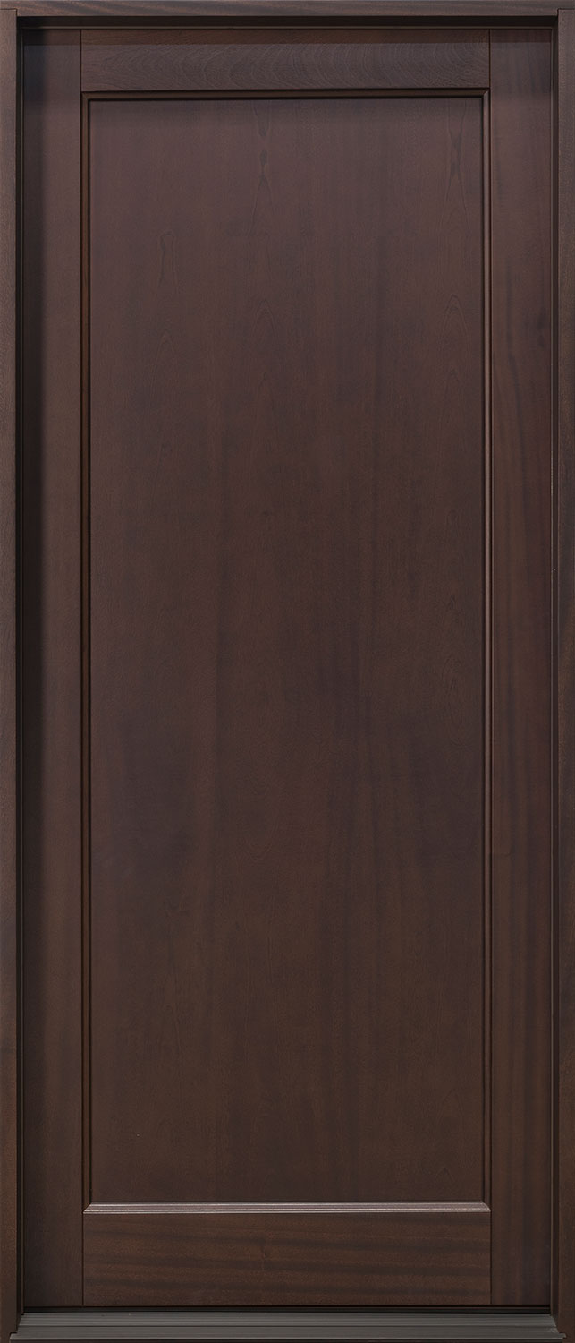 Classic Mahogany Wood Front Door  - GD-001PW CST