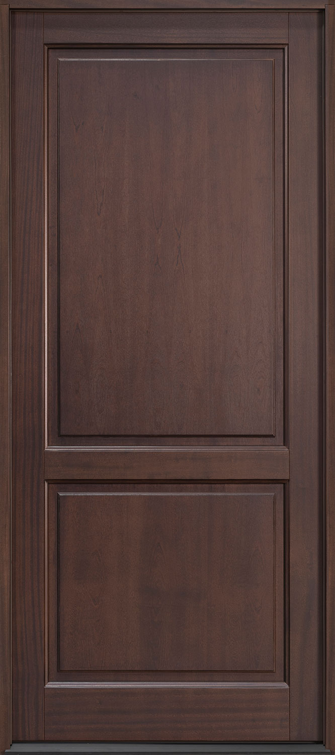 Classic Mahogany Wood Front Door  - GD-202PW CST