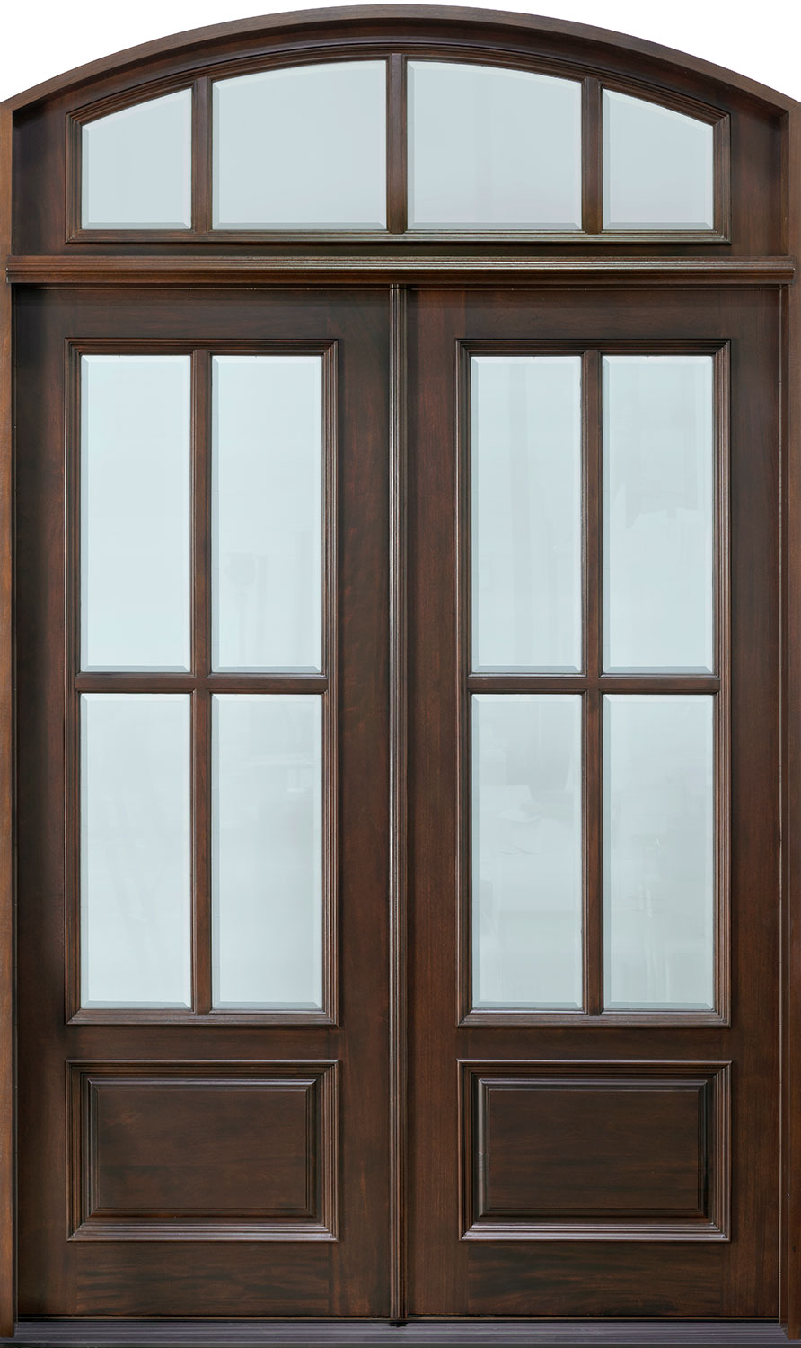 Classic Mahogany Wood Front Door  - GD-655 DD TR CST