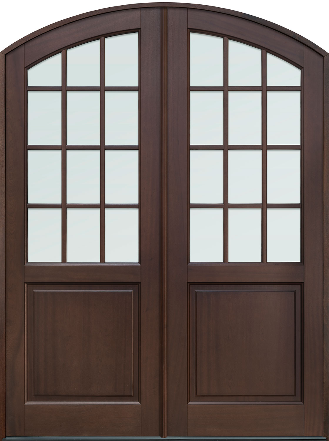 Classic Mahogany Wood Front Door  - GD-801P DD CST