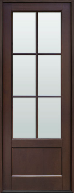 Classic Mahogany Wood Front Door  - GD-106PT CST