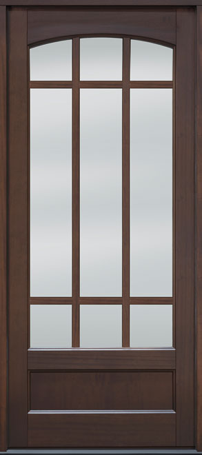 Classic Mahogany Wood Front Door  - GD-511PW CST