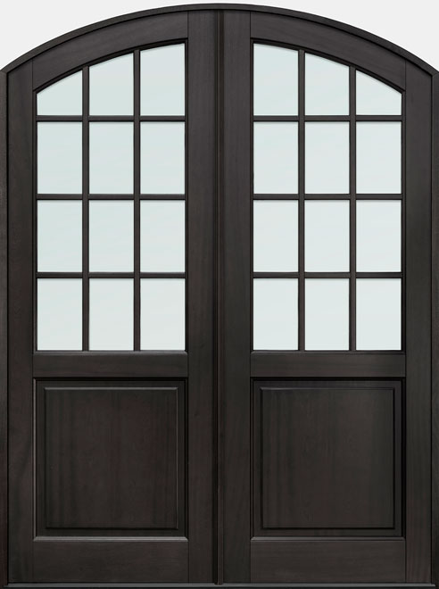 Classic Mahogany Wood Front Door  - GD-801P DD CST