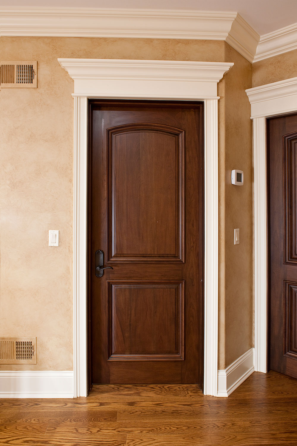 DBI-701A_Mahogany-Walnut | Classic Wood Entry Doors from Doors for  Builders, Inc. | Solid Wood Exterior Doors | Front Doors and Interior Doors  | Custom and In-Stock Mahogany Wood Doors, Chicago, IL