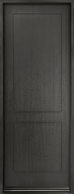 Modern Euro Collection Mahogany Wood Veneer Wood Front Door  - GD-EMD-200T