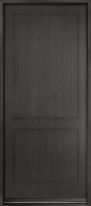Modern Euro Collection Mahogany Wood Veneer Wood Front Door  - GD-EMD-200W