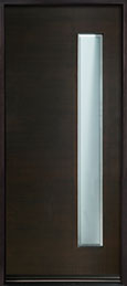 GD-EMD-G5W  CST, Modern Mahogany Wood Veneer-Espresso Front Door