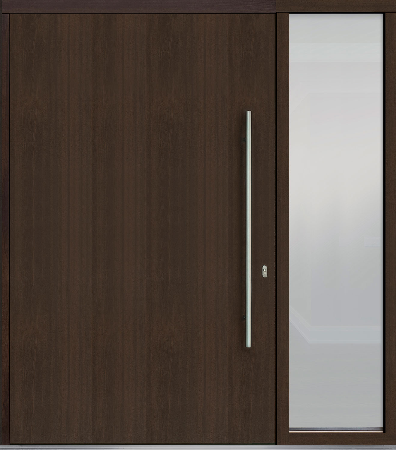 Wood Front Door - Single with 1 Sidelite
