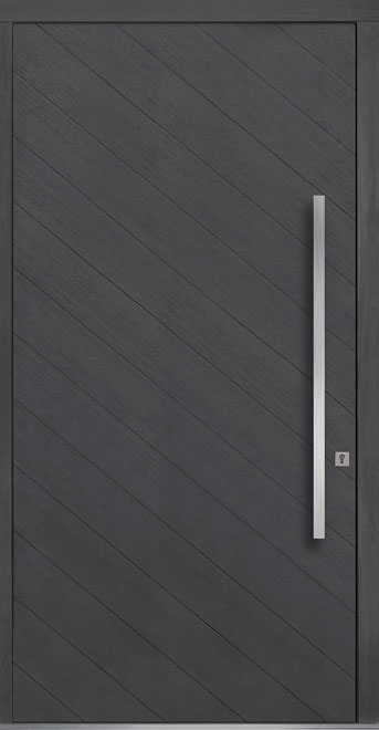 Pivot Oak-Wood-Veneer Wood Front Door  - GD-PVT-716 48x96