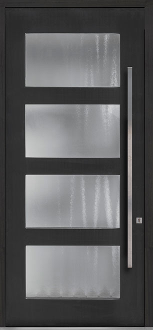 Pivot Mahogany Wood Front Door  - GD-PVT-823 48x108