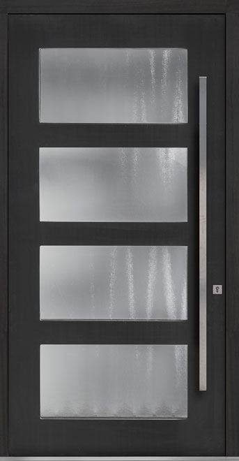 Pivot Mahogany Wood Front Door  - GD-PVT-823 48x96