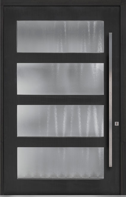 Pivot Mahogany Wood Front Door  - GD-PVT-823 60x96
