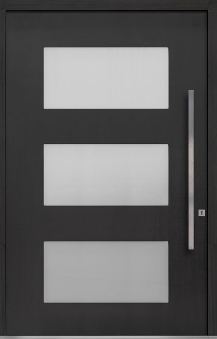 Pivot Mahogany Wood Front Door  - GD-PVT-824 60x96