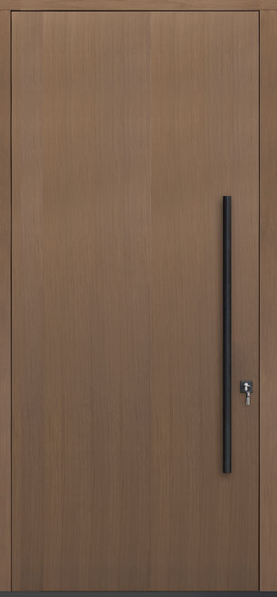 Pivot Oak-Wood-Veneer Wood Front Door  - GD-PVT-A1 48x108