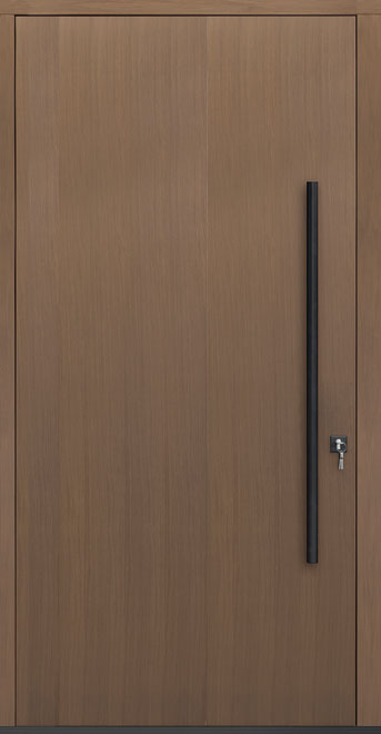 Pivot Oak-Wood-Veneer Wood Front Door  - GD-PVT-A1 48x96