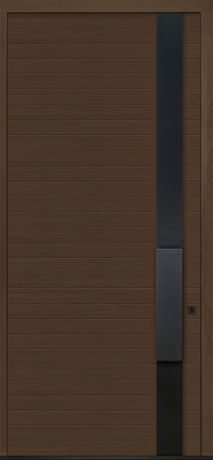 Pivot Oak-Wood-Veneer Wood Front Door  - GD-PVT-A5 48x108