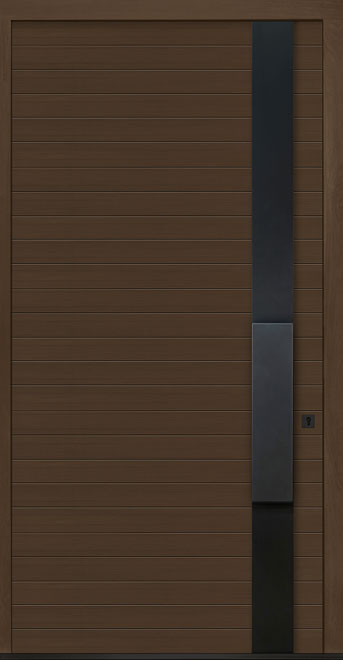 Pivot Oak-Wood-Veneer Wood Front Door  - GD-PVT-A5 48x96