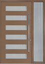 DB-PVT-006 1SL18 48x96 Single with 1 Sidelite Pivot Door