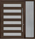 DB-PVT-006 1SL24 60x96 Single with 1 Sidelite Pivot Door