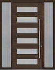 DB-PVT-006 2SL18 48x108 Single with 2 Sidelites Pivot Door