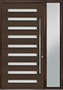 DB-PVT-009 1SL18 48x96 Single with 1 Sidelite Pivot Door