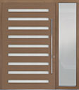 DB-PVT-009 1SL24 60x96 Single with 1 Sidelite Pivot Door