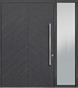 DB-PVT-715 1SL24 60x96 Single with 1 Sidelite Pivot Door