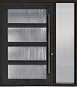 DB-PVT-823 1SL24 60x96 Single with 1 Sidelite Pivot Door