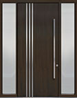 DB-PVT-L1 2SL18 48x108 Single with 2 Sidelites Pivot Door